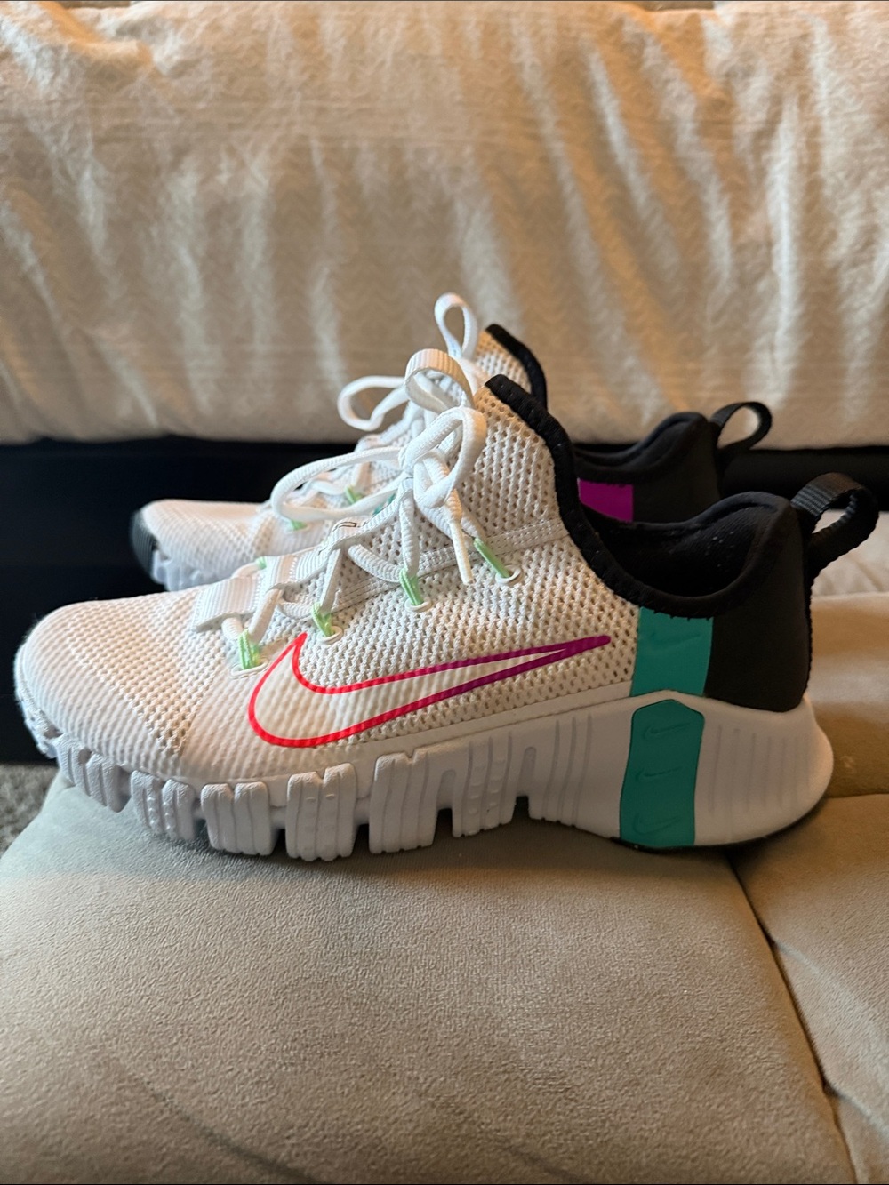 Nike Free Metcon 3 White Hyper Violet Training women’s 9